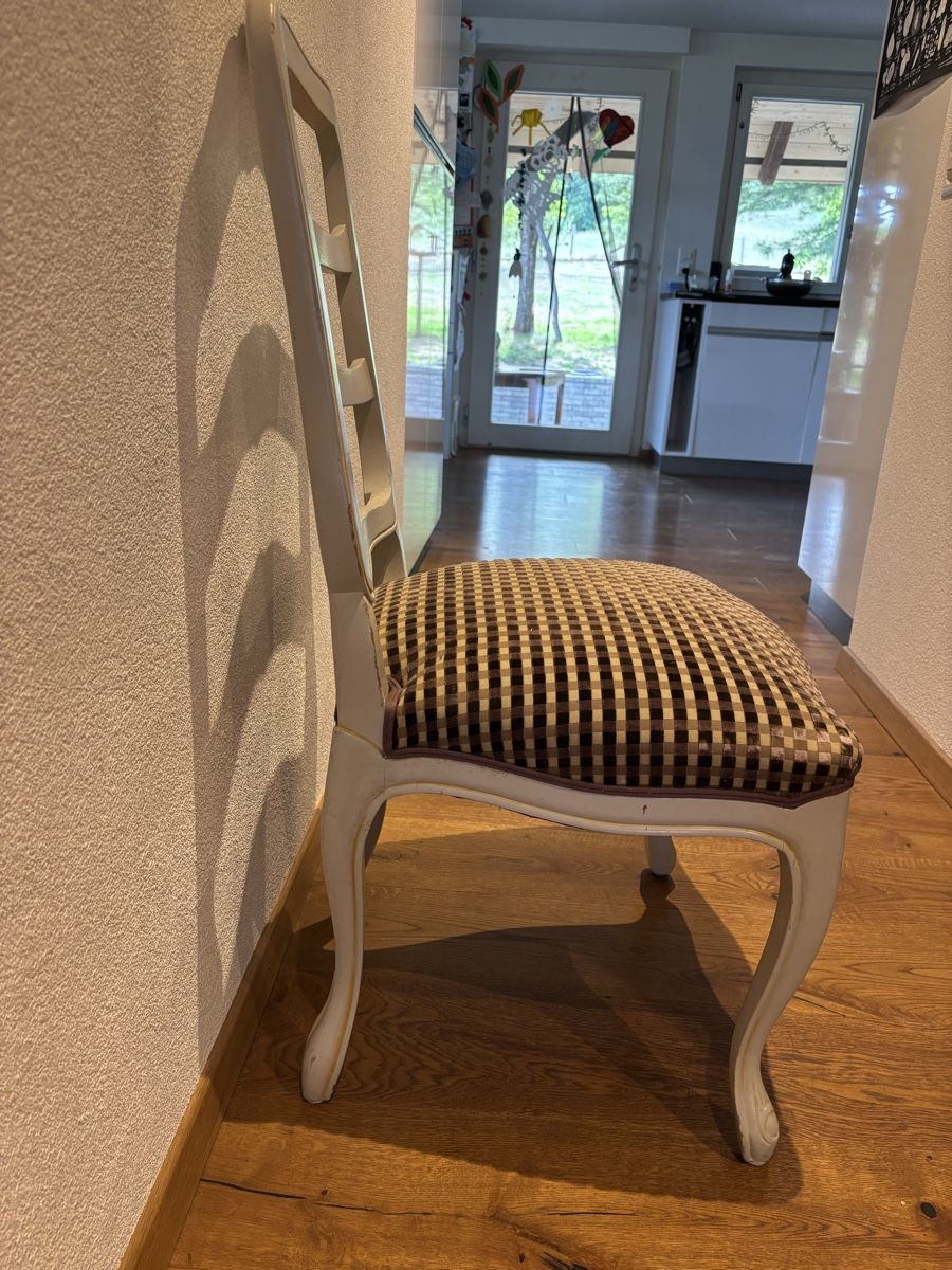 Stühle: Louis XV gepolsteter Stuhl – Gebraucht aus Säriswil von Annsah 2