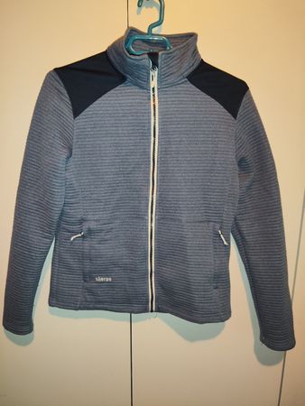 Sherpa Outdoor Fleecejacke Bardia Gr. S Blau
