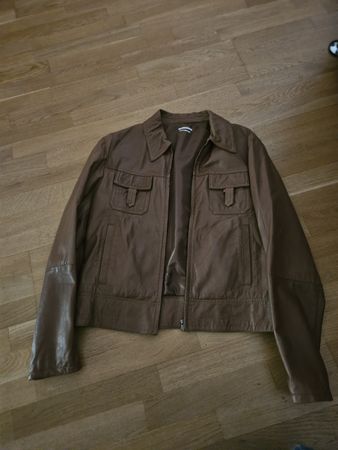 herren leder jacke L