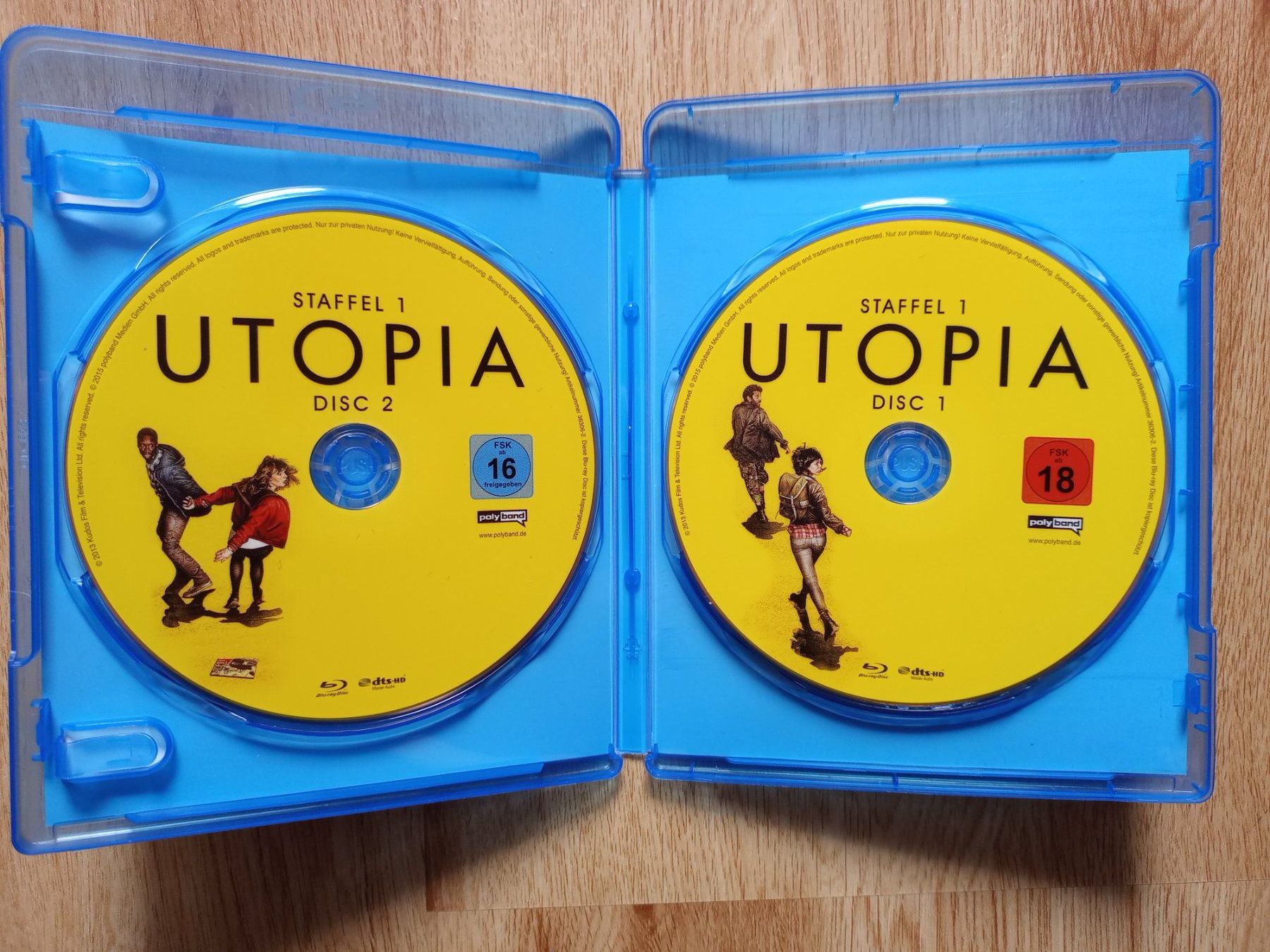 Alle DVDs: Utopia - Staffel 1 - Bluray – Gebraucht aus Spiez von egonolsen 2