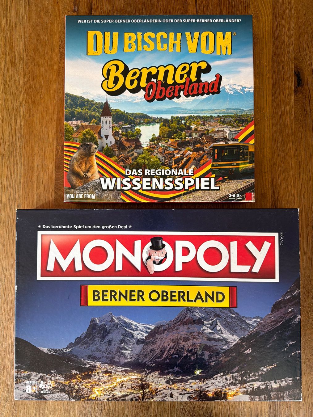Giochi: 2 Gesellschaftsspiele Berner Oberland – Usato da Wilderswil venduto da Laska12