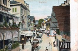 Interlaken  BE  mit Confiserie SEITZ      um 1905