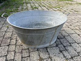 Zinkwanne Zuber Garten