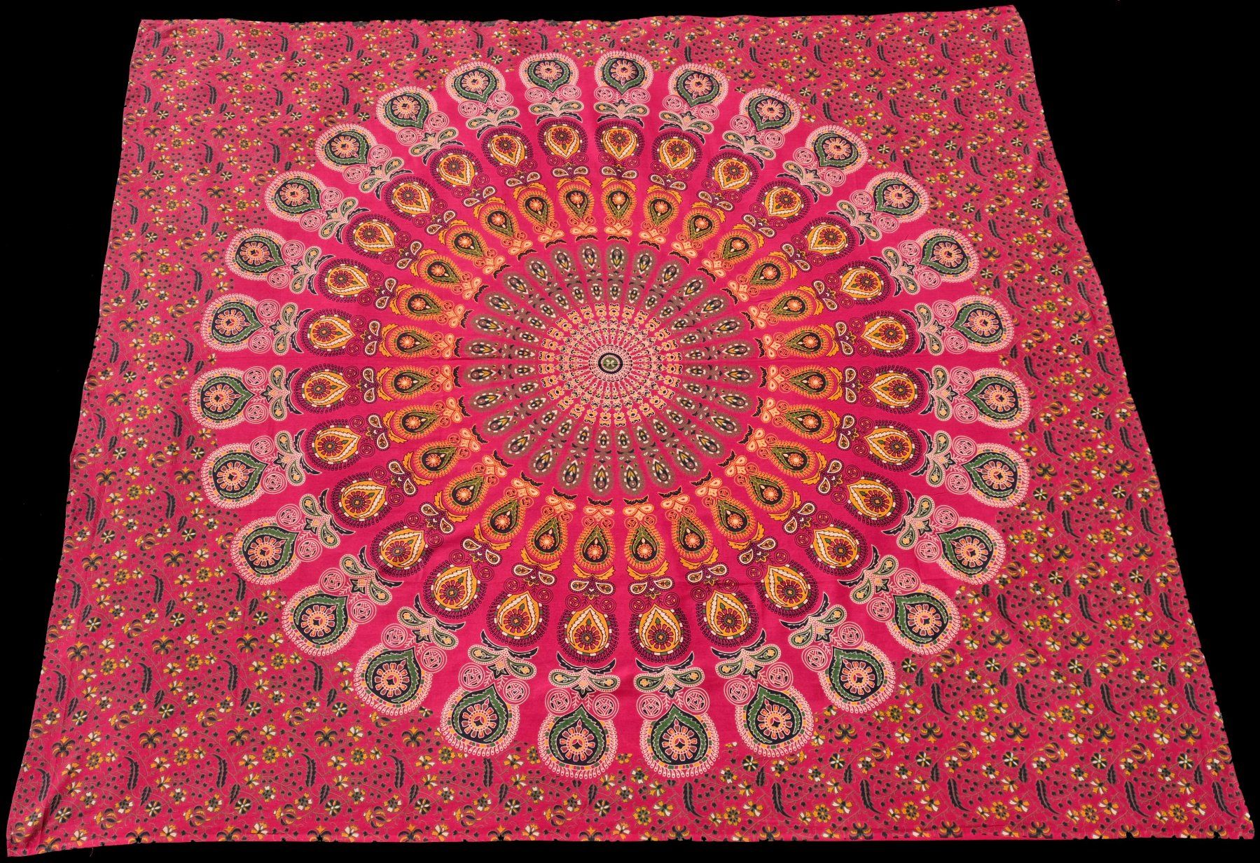 Coperte: XL Mandala Tuch als Picknickdecke Sofadecke Vorhang – Nuovo (secondo la descrizione) da Zürich venduto da Masala-Oase