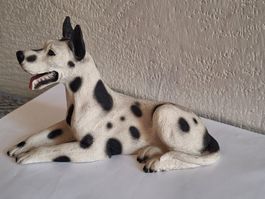 Vintage Dogge-Figur, by Castagna, Hartharz Kunstharz