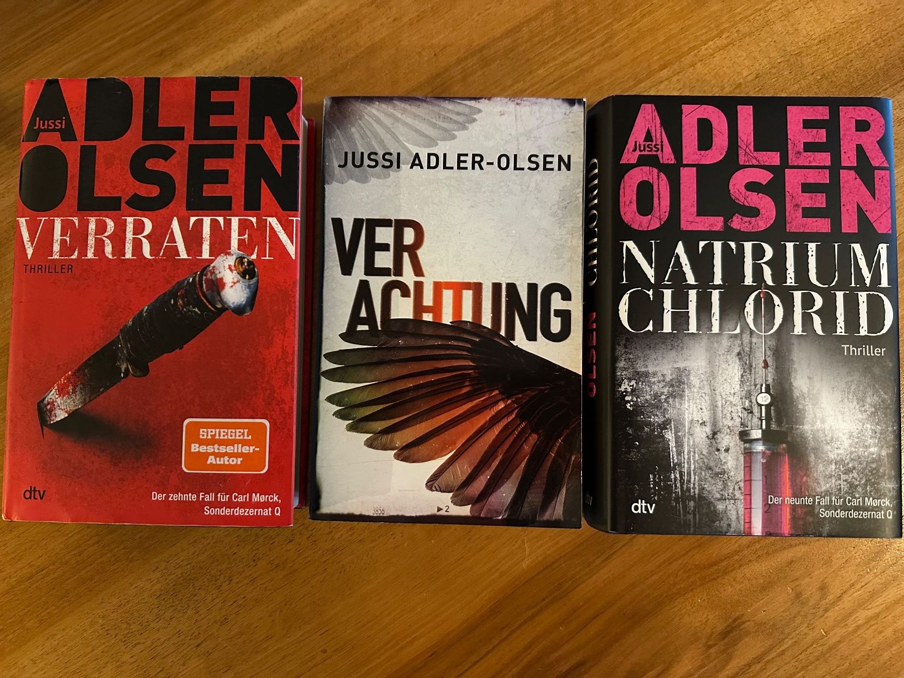 Libri: Jussi Adler Olsen - 3 Bücher – Usato da Fribourg venduto da mir_k7b9
