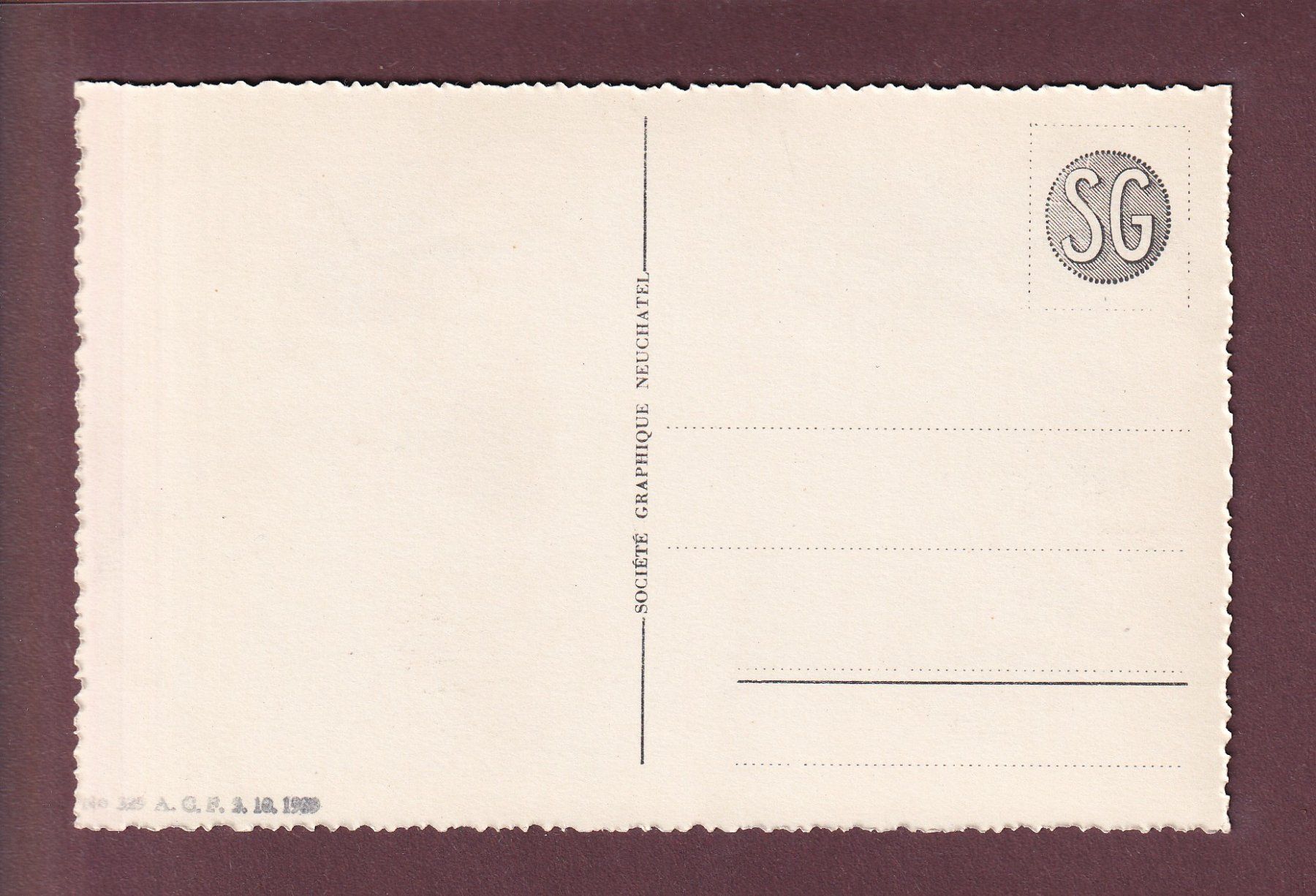 Cartoline postali: ST. CERGUE et le Mont-Blanc – Usato da Pully venduto da nicecards 1
