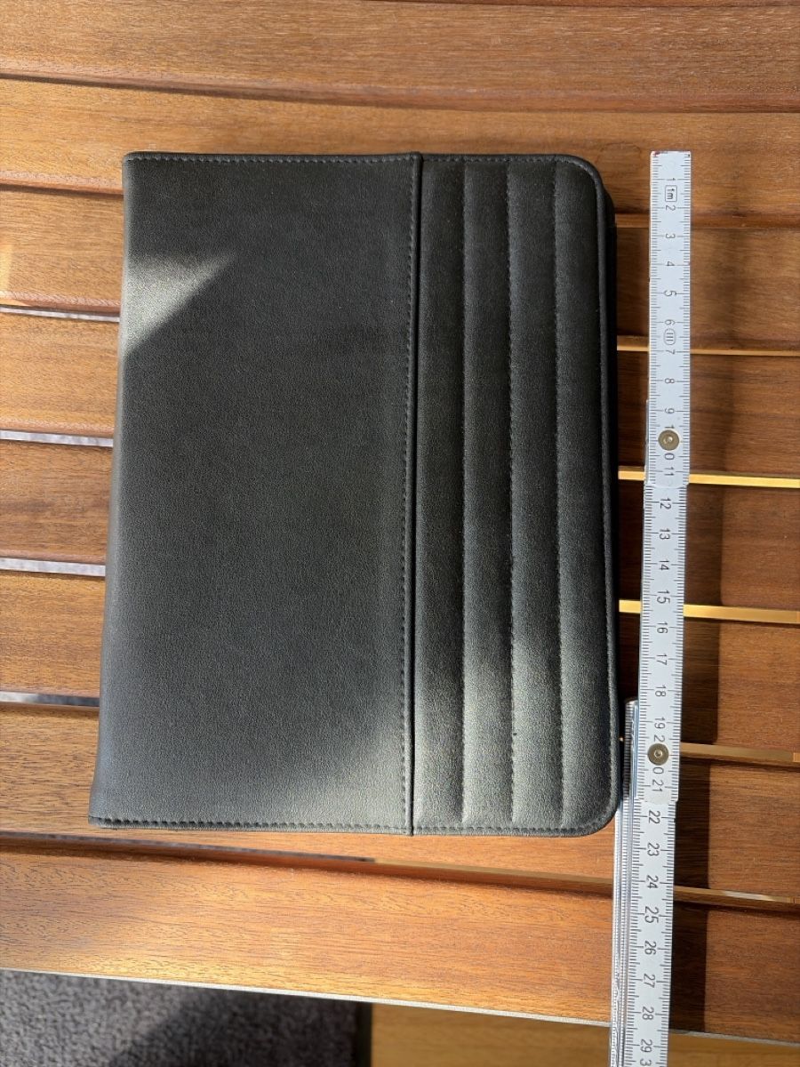 Schreibblöcke: Schreibmappe A5 Leder mit Schreibstift MSD Chibret neu – Neu (gemäss Beschreibung) aus Herisau von Camelia01