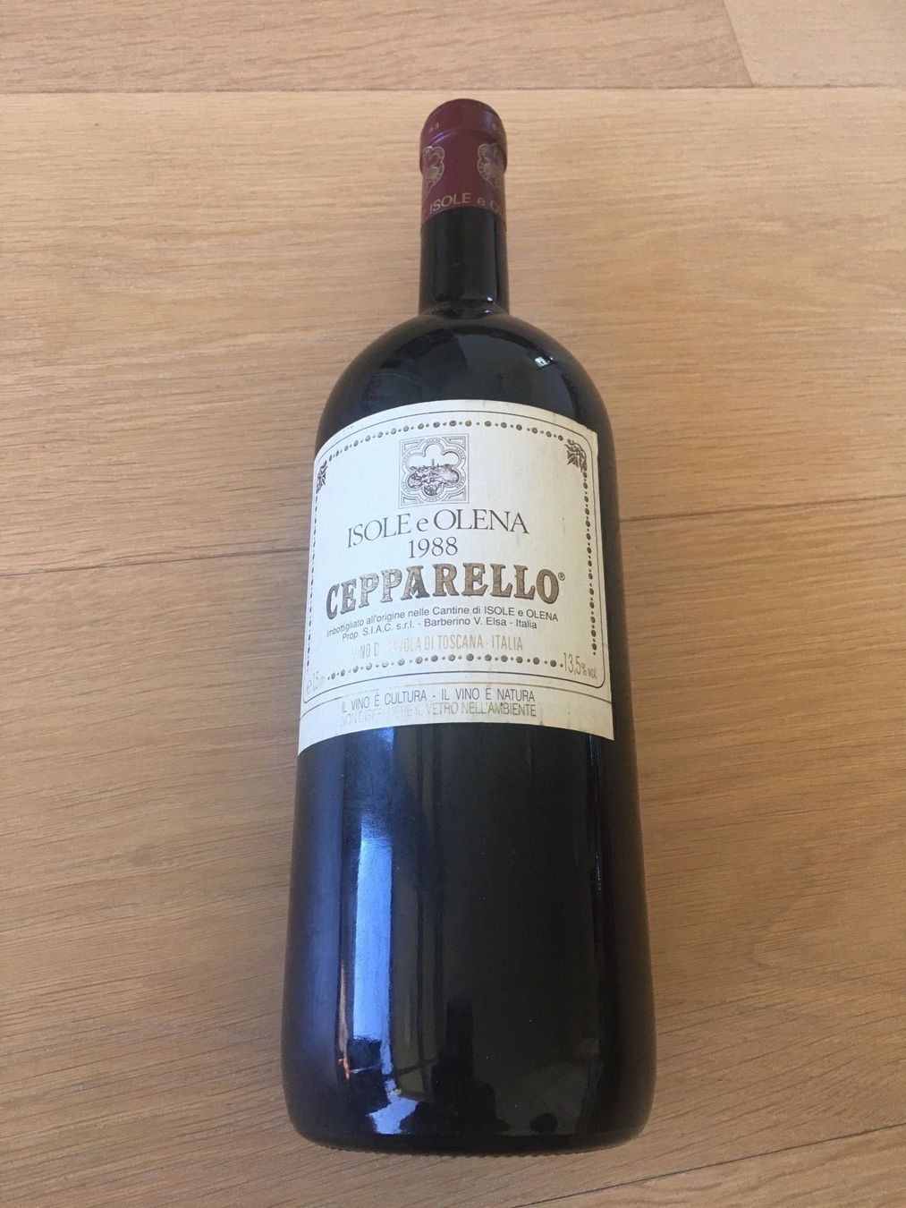 Vino: Cepparello 1988 Magnum Isole e Olena – Nuovo (secondo la descrizione) da Beinwil am See venduto da isole