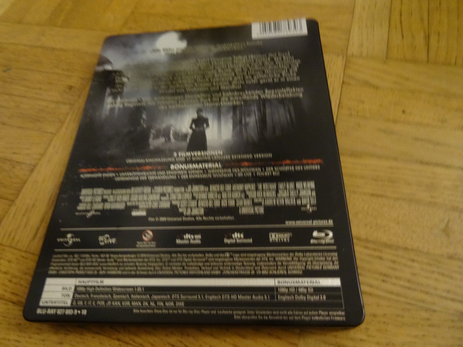 Tutti i DVDs: Wolfman - Extended Directors Steelbook BLU-RAY – Usato da Olten venduto da Disc-Verkauf 2