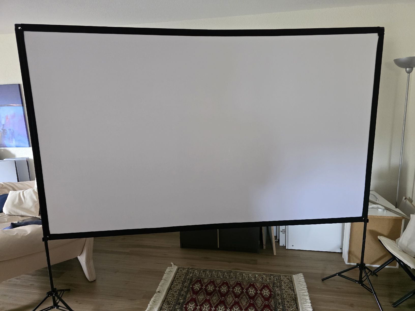 Home cinéma: Mobile Projektionsleinwand – Neuf avec emballage d'origine à Bremgarten b. Bern par luk_8gfj