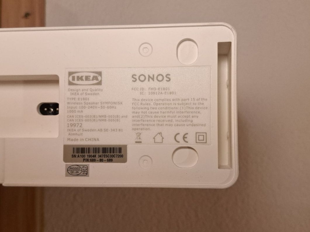 Ikea Lautsprecher: IKEA Sonos SYMFONISK WLAN Lautsprecher – Gebraucht aus St. Gallen von selinalinalina 3