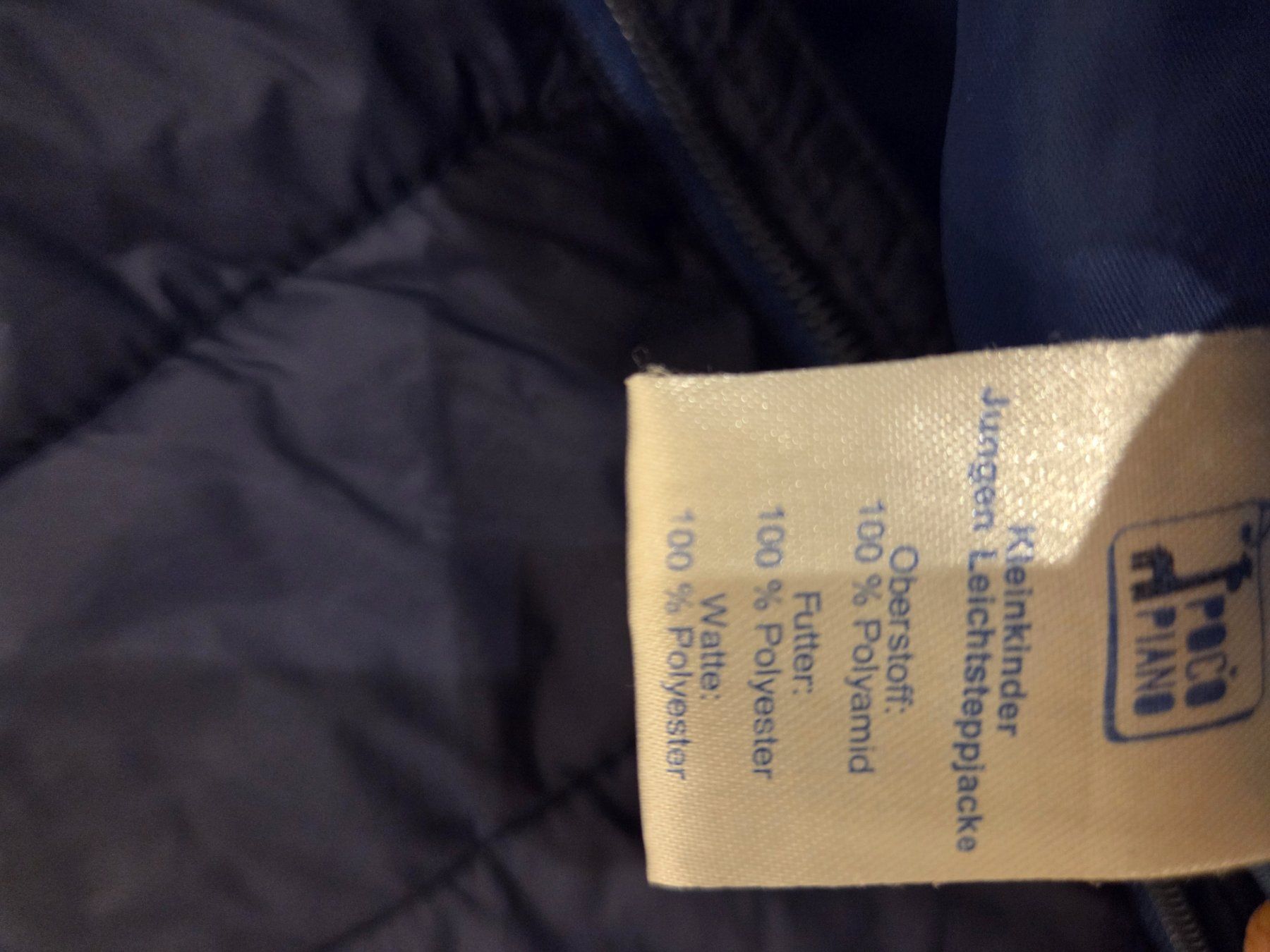 Jacken & Mäntel: Leichtsteppjacke Gr. 110 / 116, blau – Gebraucht aus Heinrichswil von frankie19860 2