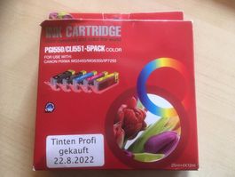 550 und 551 Verschweisste Tinten für Canon Drucker