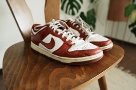 Nike Dunk Low Herren Sneaker rot weiss Grösse 44,5