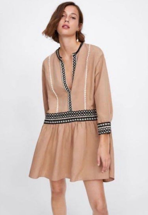 Zara Kleider: ZARA Boho Style Kleid/Tunika – Gebraucht aus Jona von vanessasupermarket20
