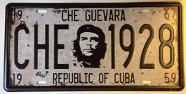 Blechschild Che Guevara 1928-1967. Kostenfreie Zustellung!