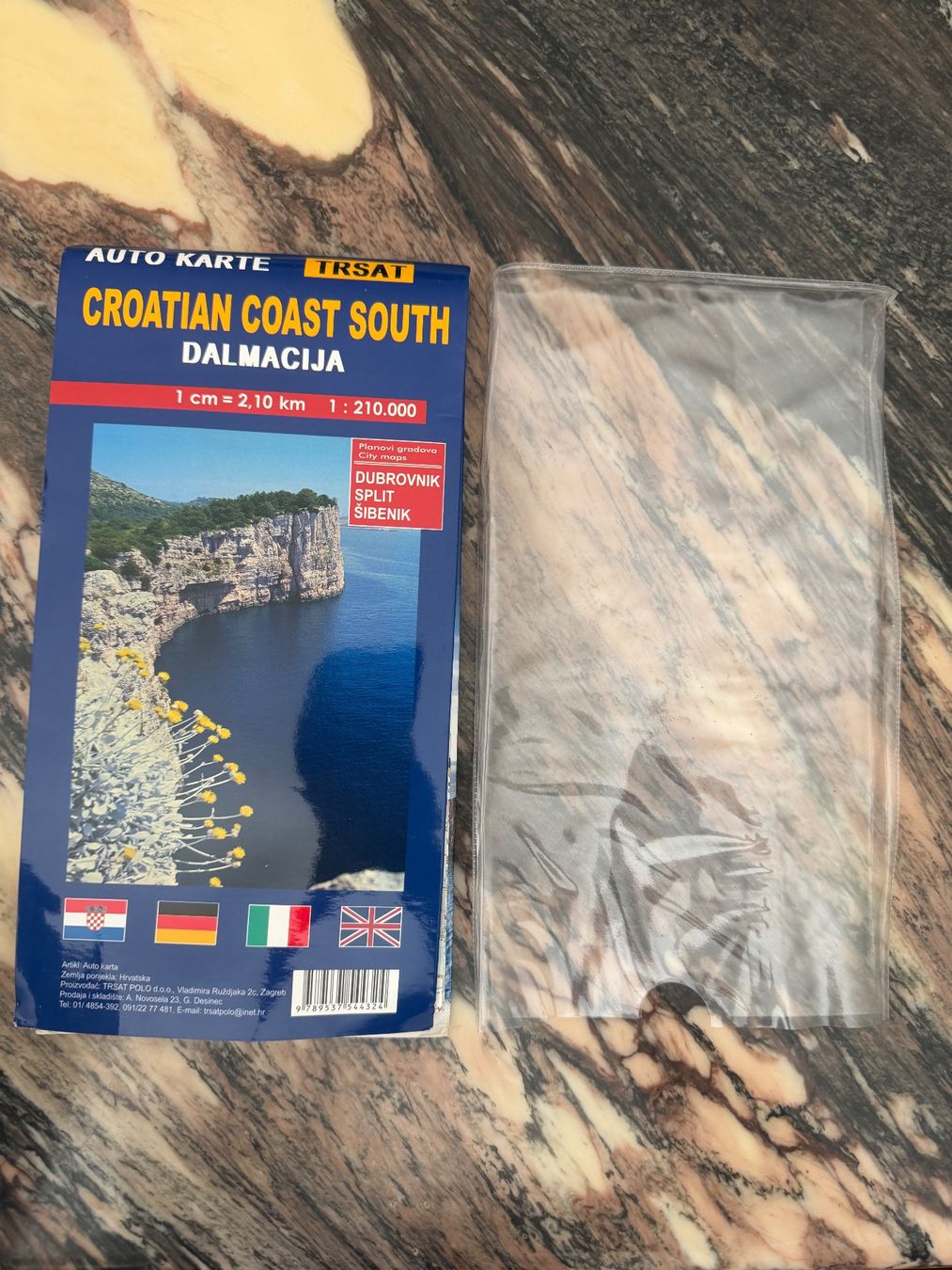 Cartes géographiques & atlas: Auto Karte Dalmatien Süd – D'occasion à Nussbaumen AG par normajeanbaker 1