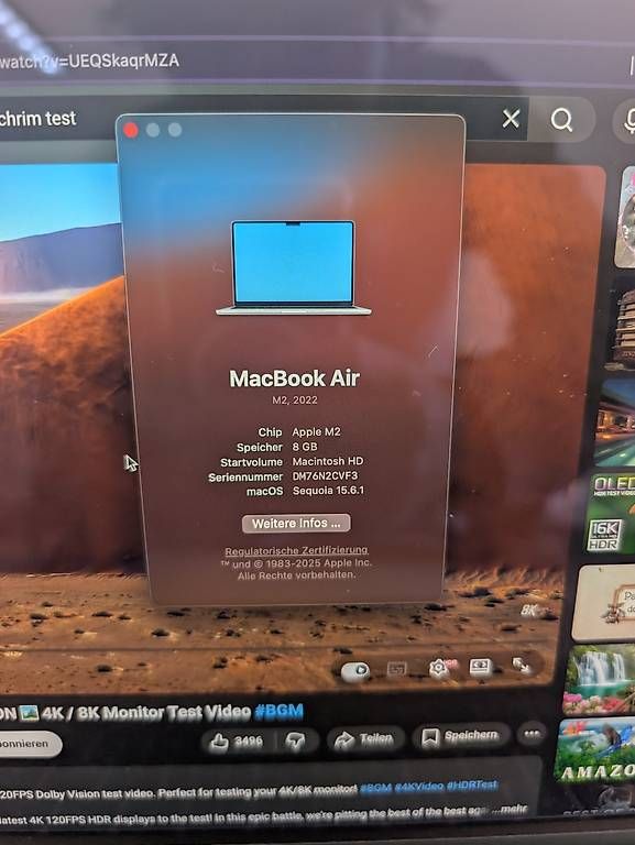 Notebook: Mac Book für 550.-  mit M2! – Usato da Zürich venduto da zh_zuerri_ 3