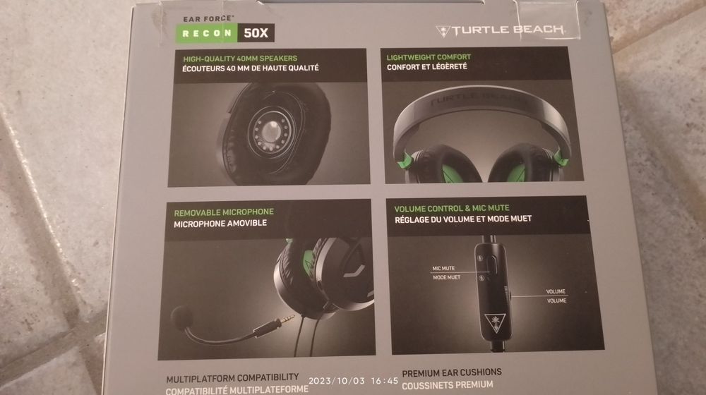 Turtle Beach Gaming-Headset »Recon 50X«, Mikrofon abnehmbar | Comprare su  Ricardo