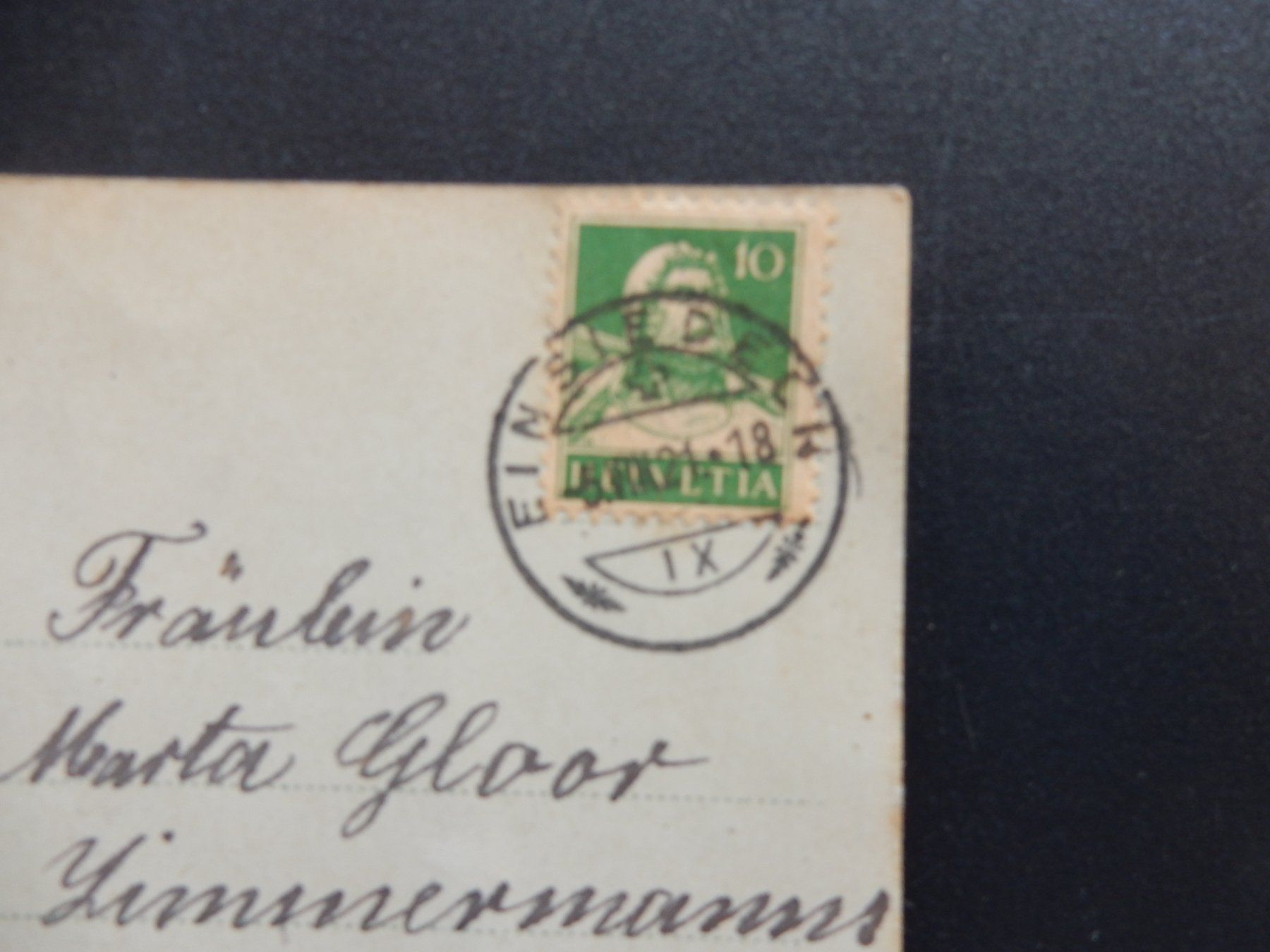Ansichtskarten: AK Einsiedeln ca. 1920 – Gebraucht aus Boniswil von Weibo12 3