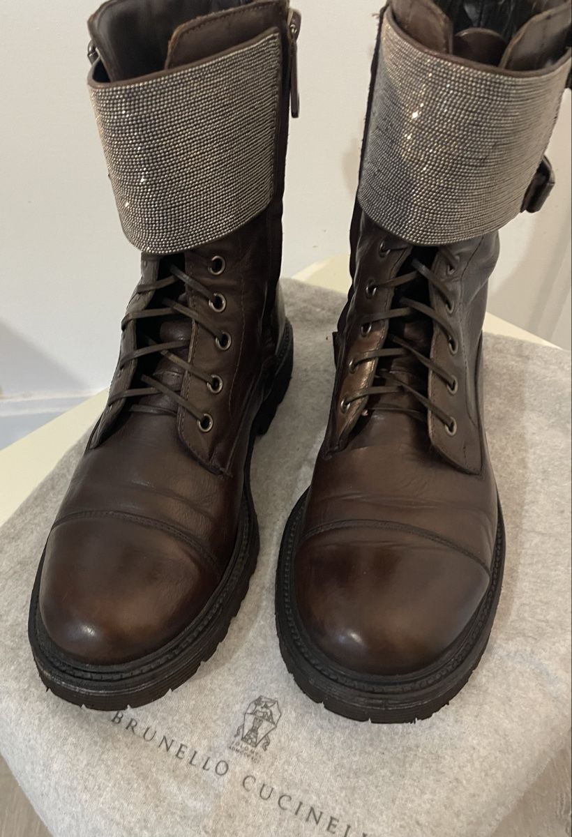Brunello Cucinelli Damenschuhe: Stivaletti BRUNELLO CUCINELLI 39. – Gebraucht aus Bellinzona von nat_j2w5