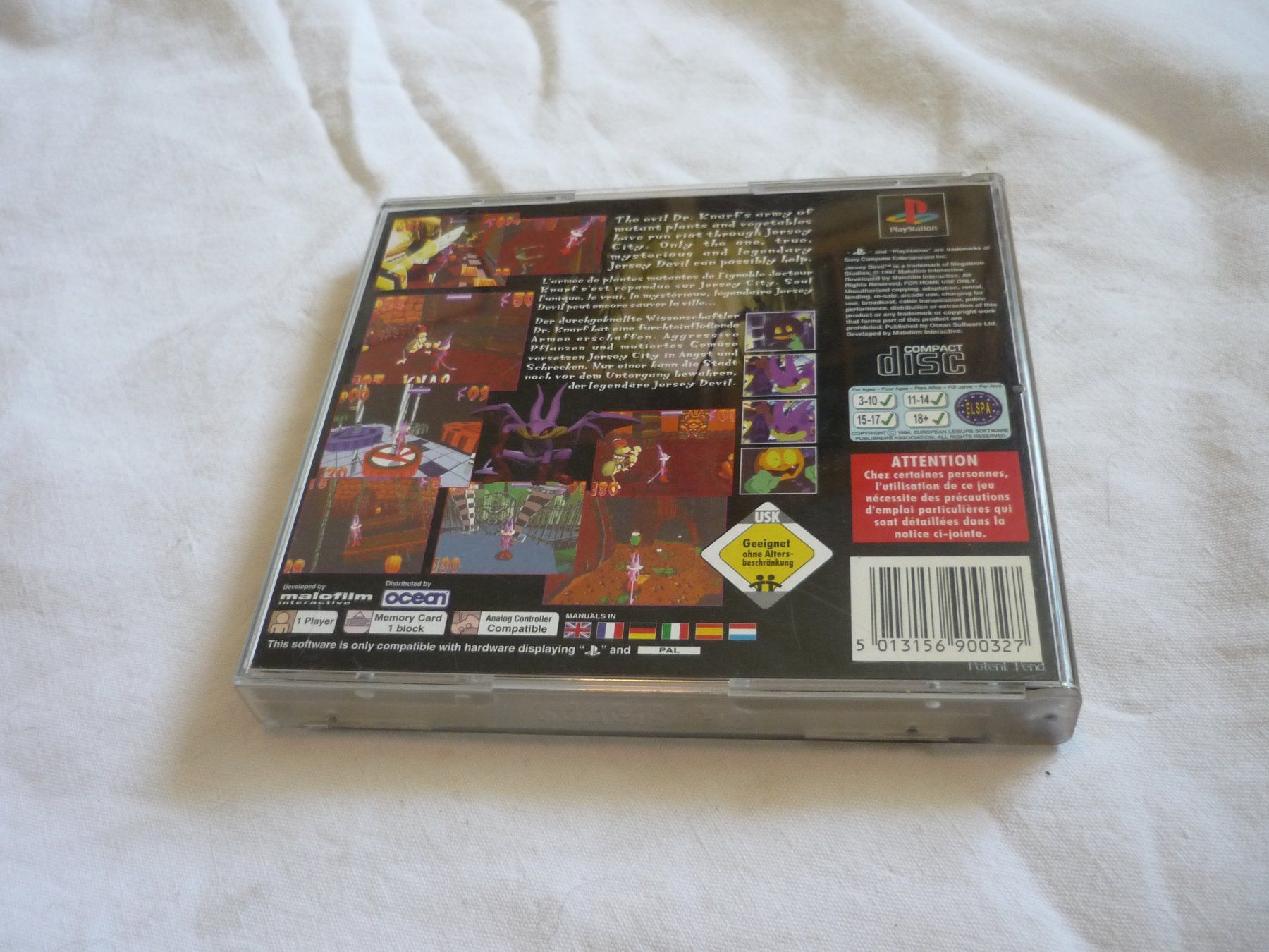 Sony Jeux: Videospiel - PS1 Playstation - Jersey Devil – D'occasion à Beringen par zzRegal 2