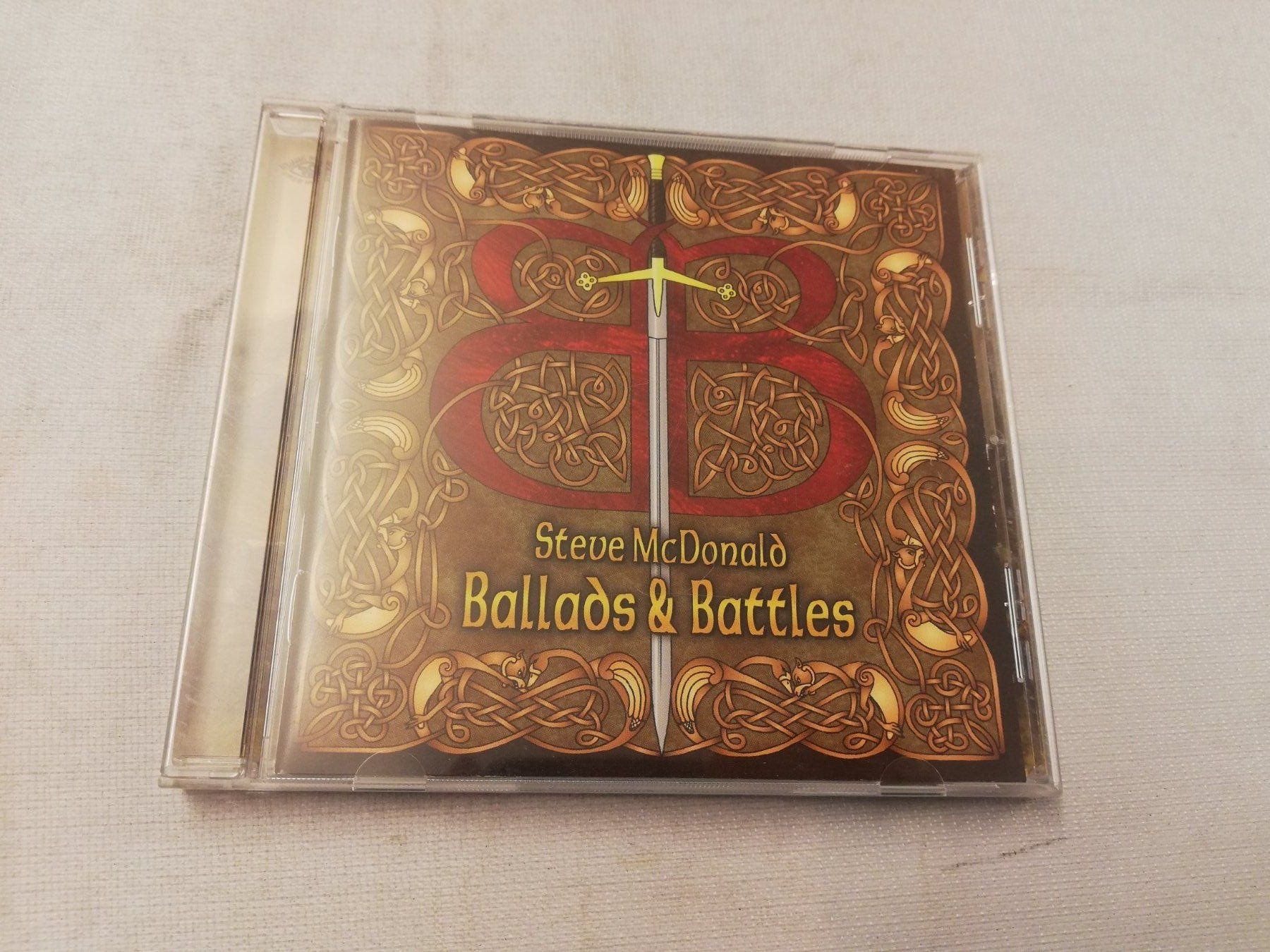 CDs: STEVE MCDONALD - BALLADS & BATTLES – Gebraucht aus Bern von Vinylsound.ch