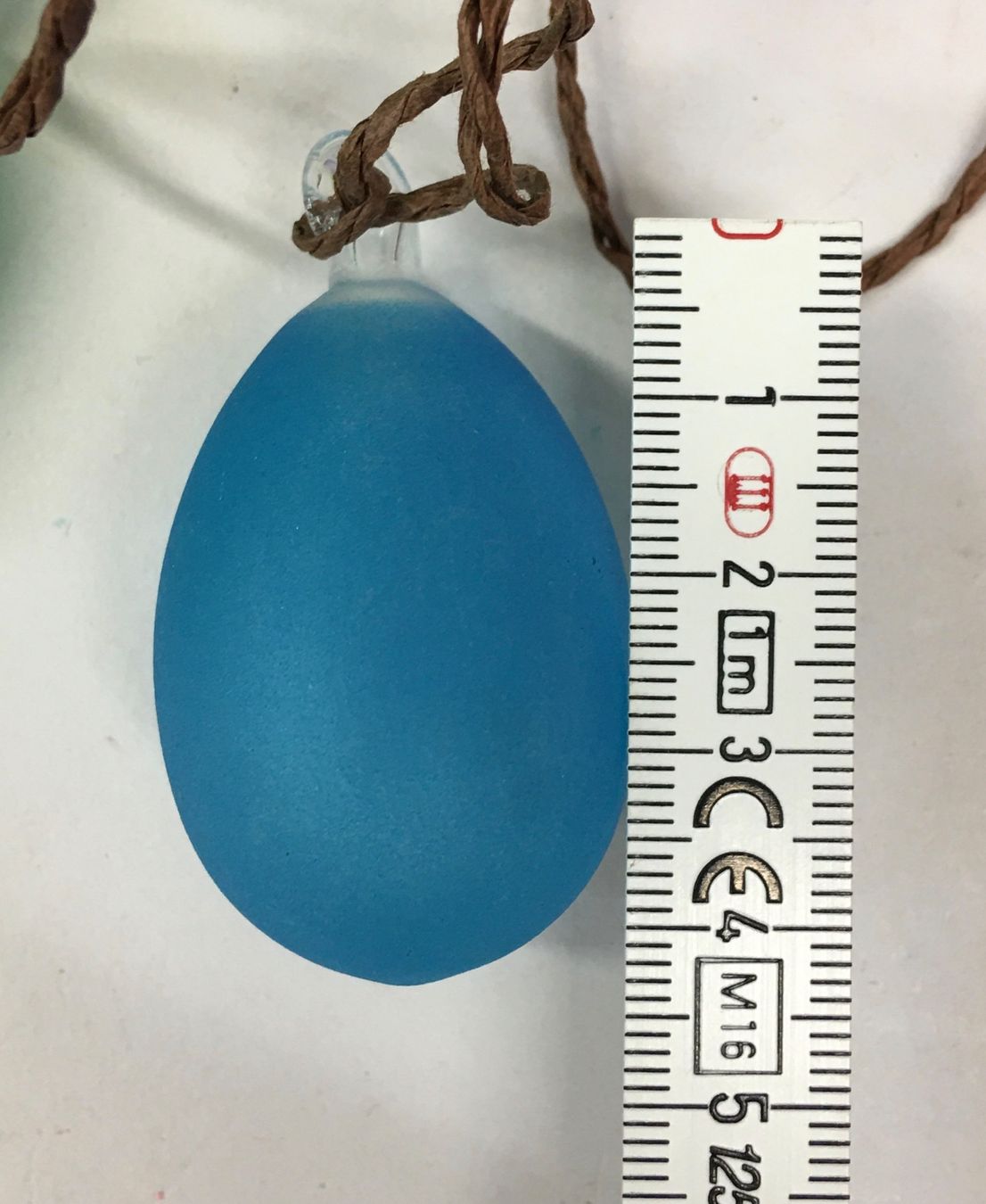 Statuette: Hübsche Osterdeko Eier, 9 Stück, Glas, tolle Farben! – Usato da Olten venduto da ELHANDEL 4