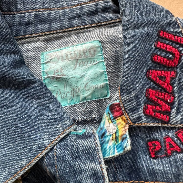 Desigual Giacche: Blanco Jeans embroidered retro women’s denim jacket Levis – Usato da Rheinfelden venduto da sourced_limited 3