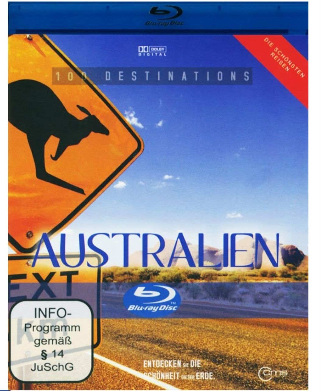 Tutti i DVDs: Australien  -  100 Destinationen  /  Fabrikneu – Nuovo e nell'imballaggio originale da Schneisingen venduto da backstore24