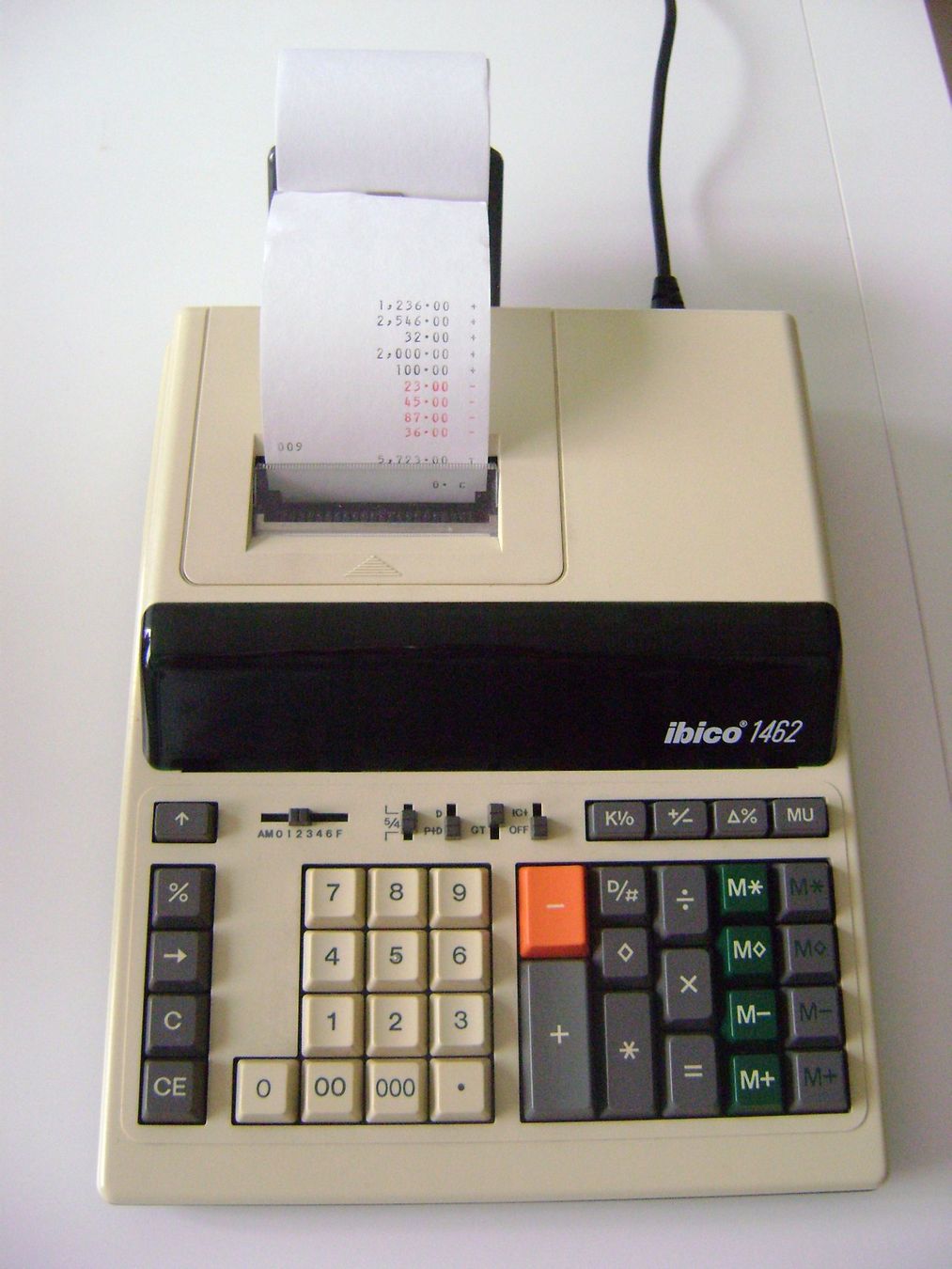 Ibico Taschenrechner: Tischrechner von Ibico, Modell 1462 – Gebraucht aus Wil SG von Pascal_V