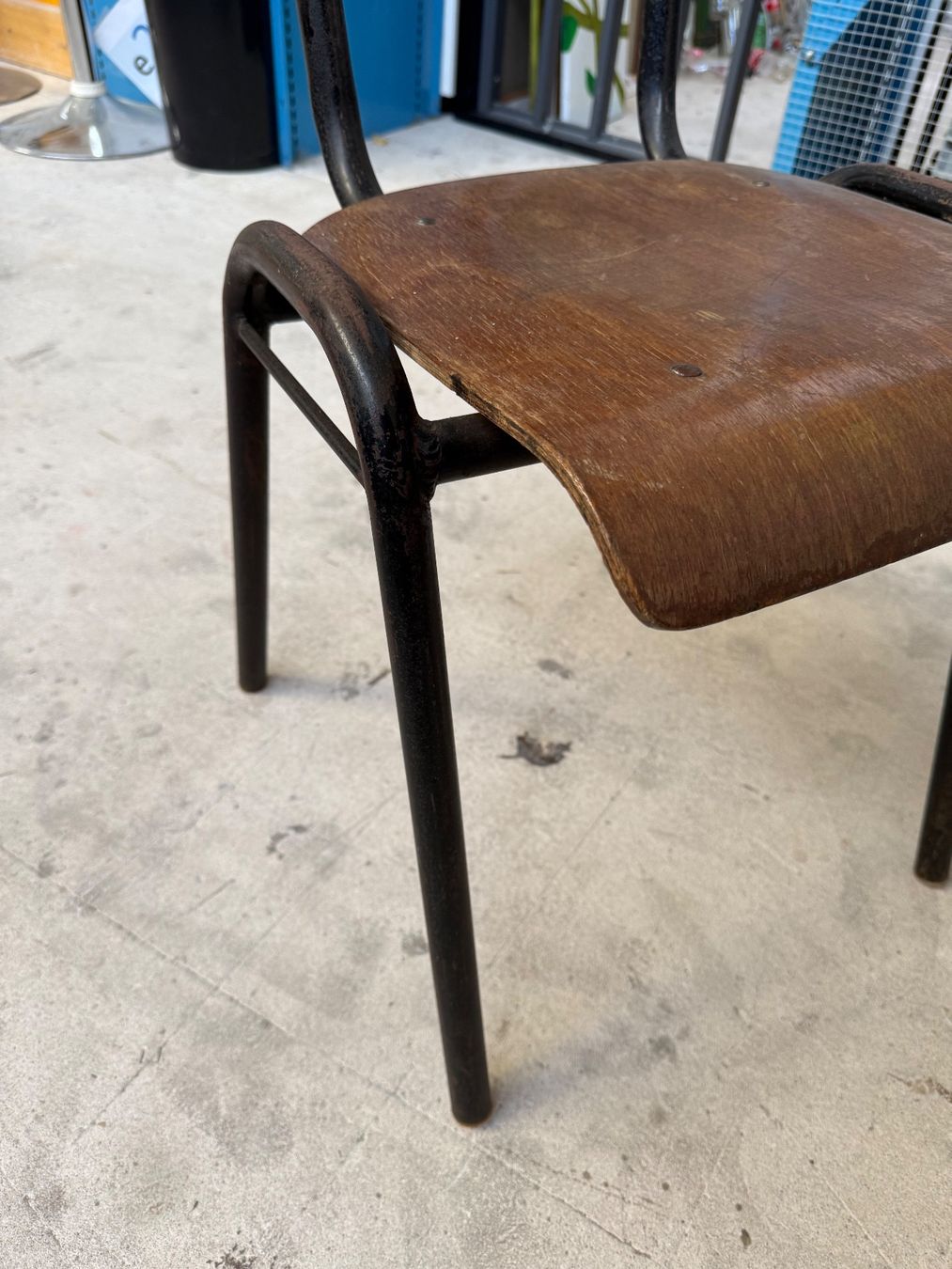 Sedie: Vintage, Stuhl, Schule, Holz, Rustikal – Usato da Lenzburg venduto da AlessioMichelli 4