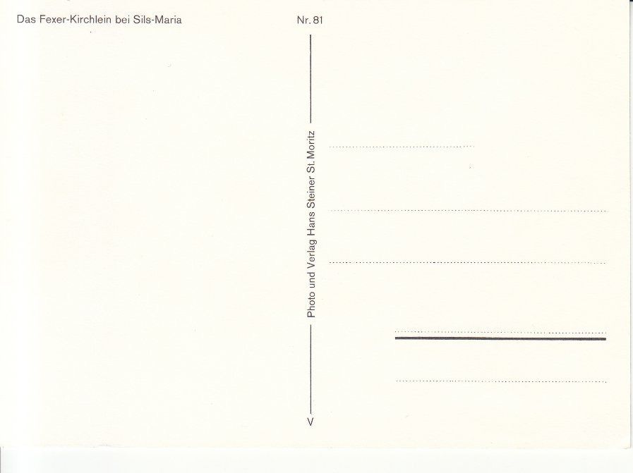 Cartoline postali: Fex ca. 1970 – Usato da Bürglen TG venduto da StampGraf 1