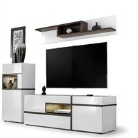 Wohnzimmer Wohnwand TV-Ständer Regal Luxus Design Set