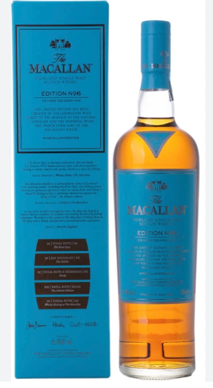 Macallan Bevande alcoliche: Macallan Edition No 6 – Nuovo e nell'imballaggio originale da Saxon venduto da Hatlia_Shop