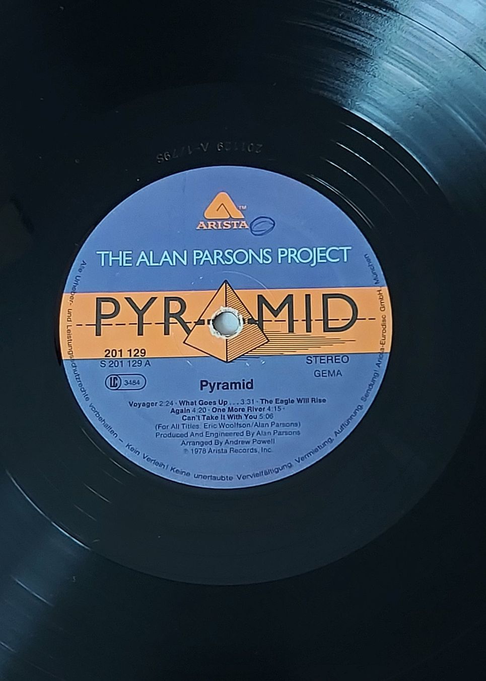 Vinyles: LP - ALAN PARSONS PROJECT - PYRAMID – D'occasion à Steckborn par Quo7 2