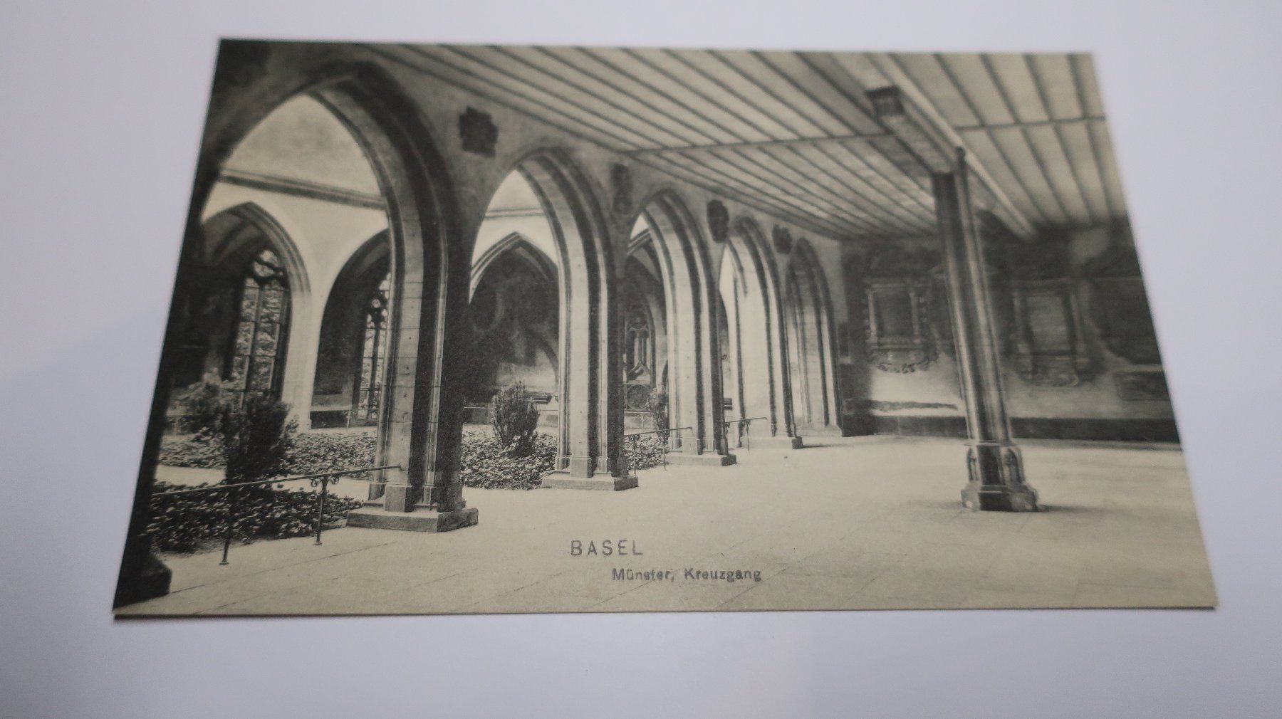 Cartoline postali: Basel Münster Kreuzgang – Usato da Cormoret venduto da Pascalll2001 1