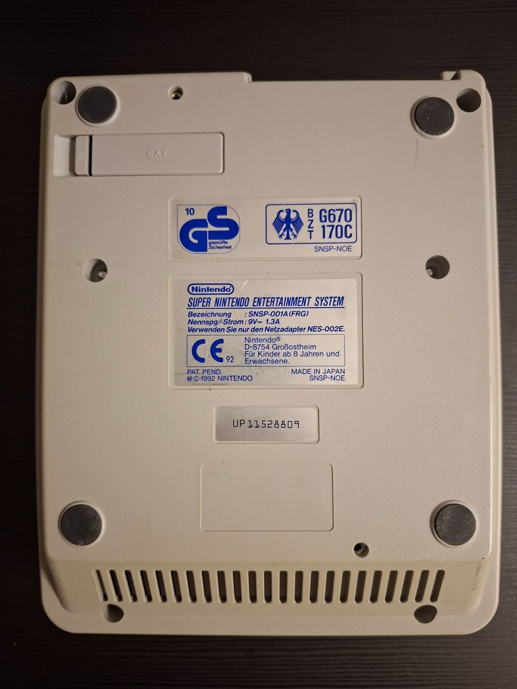 Nintendo Console: Nintendo Super Nintendo SNES Konsole mit 2 Controllern – Usato da Schöftland venduto da piiep_17 3