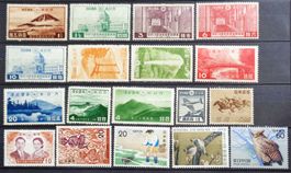 日本 - NIPPON: Des timbres neufs * des années 1936 à 1983