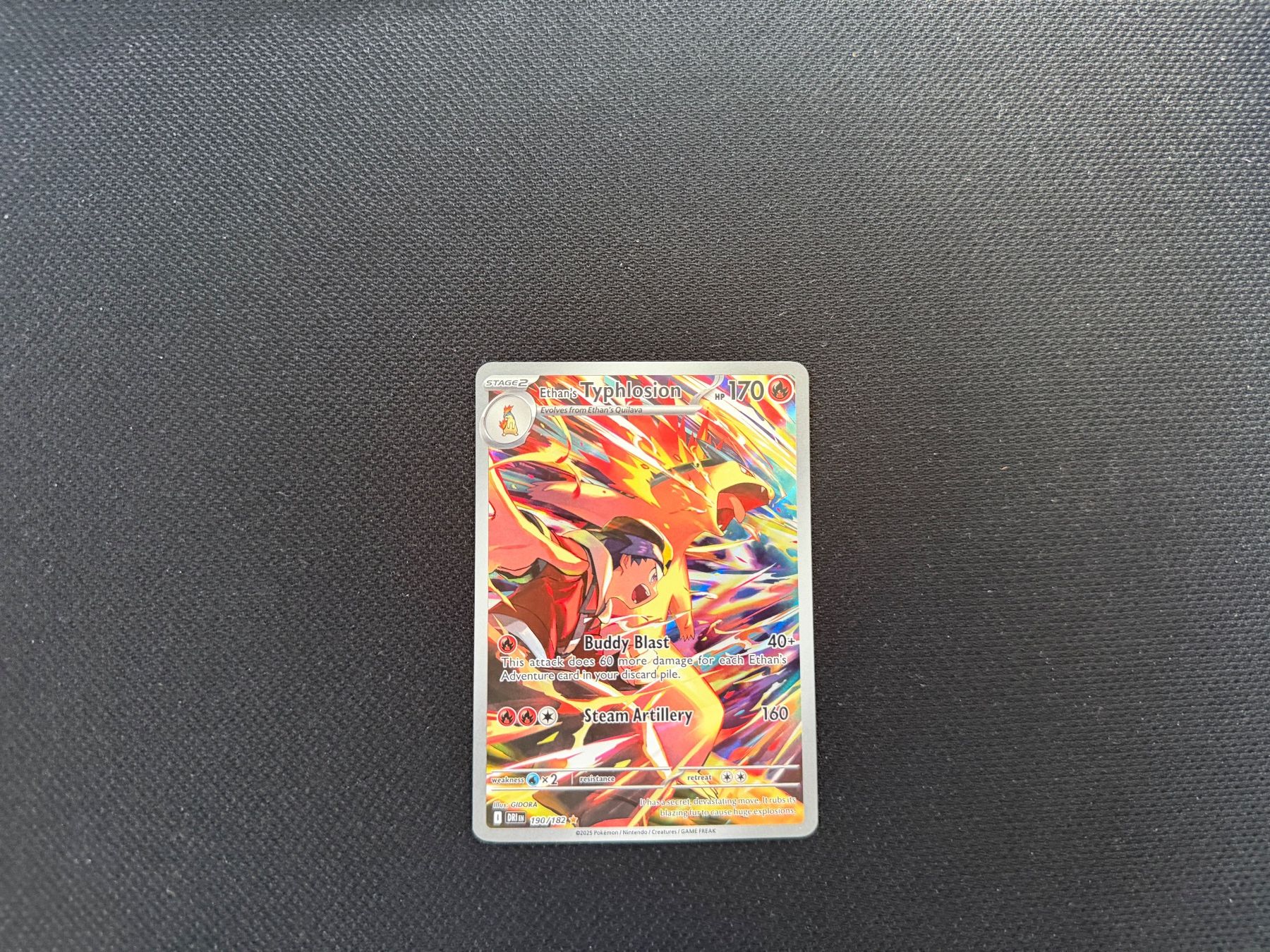 Pokémon Carte collezionabili: Ethan's Typhlosion 190/182 – Usato da Zürich venduto da mountainwizard00
