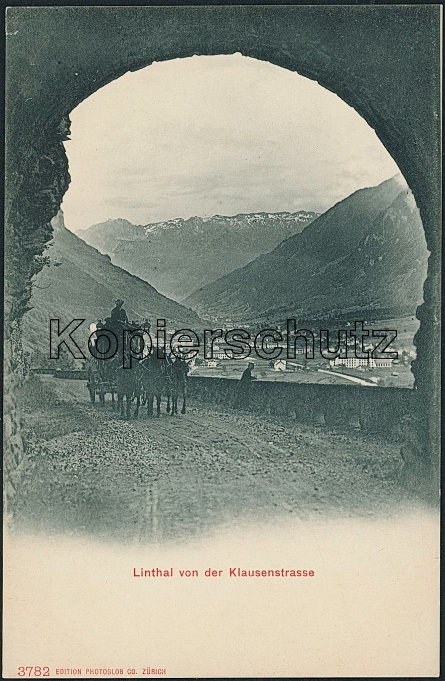 Cartoline postali: GL Linthal - Klausen Pass - Postkutsche – Nuovo (secondo la descrizione) da Schindellegi venduto da Jonathan77