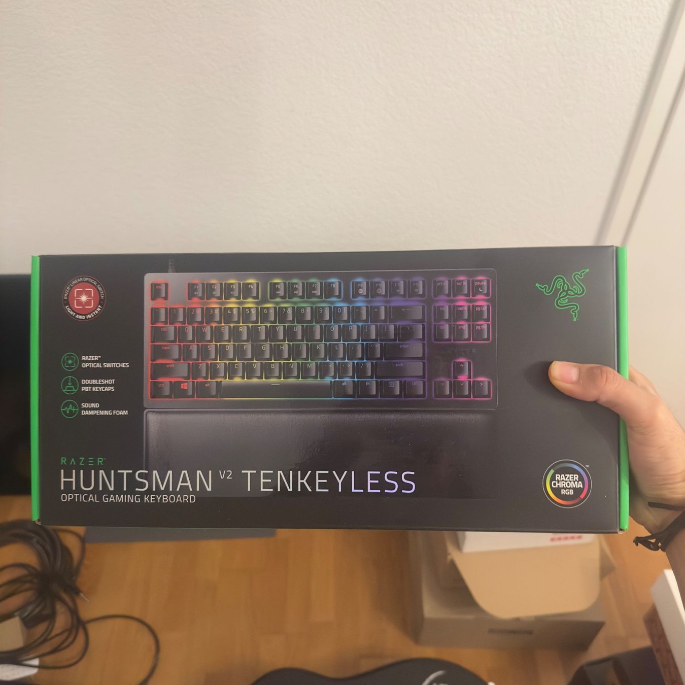 Razer Tastiere: Razer Huntsman v2 Tenkeyless Optical Gaming Keyboard – Usato da Ostermundigen venduto da edu_7rg2