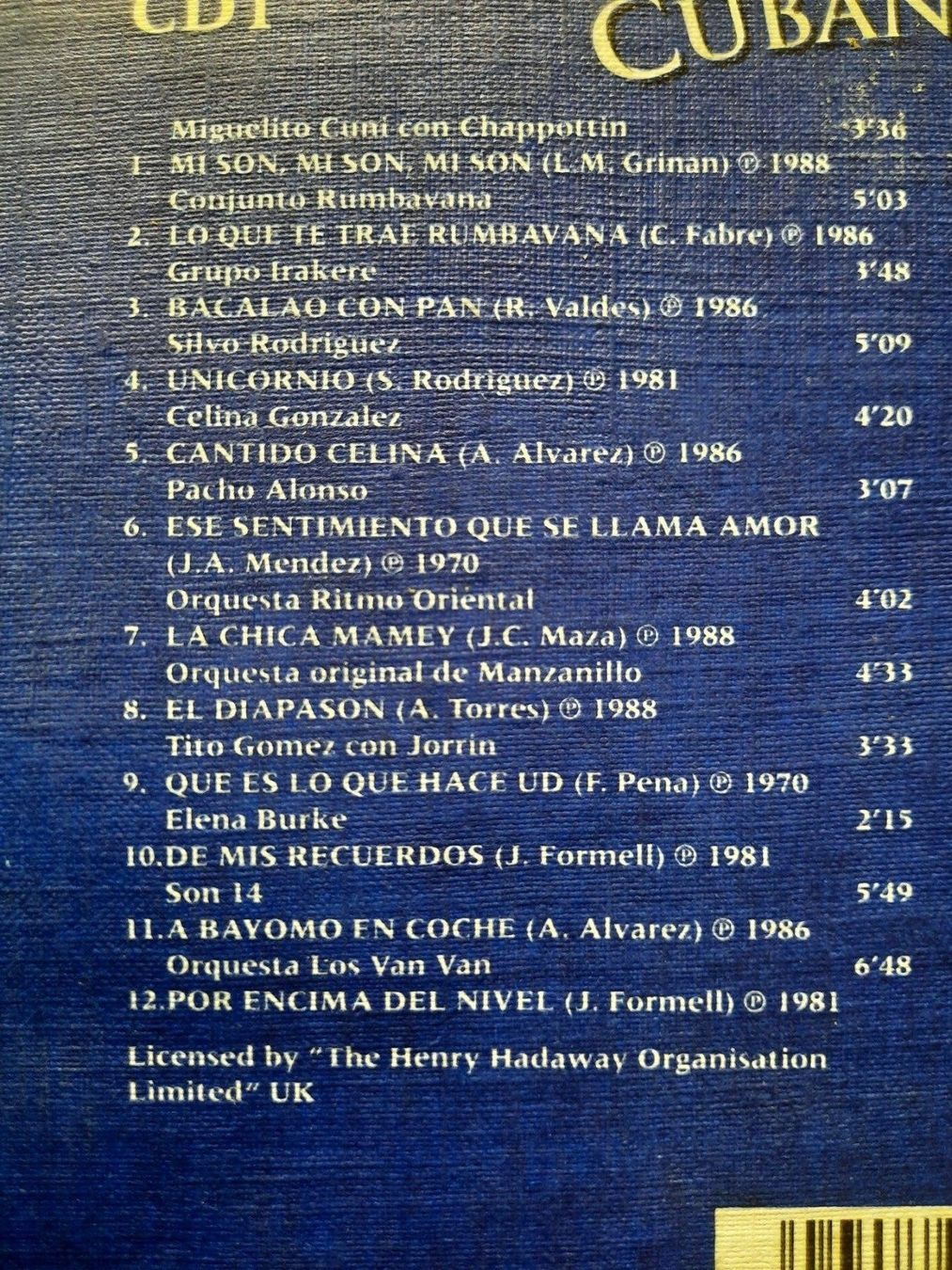 CDs: Cd Cuban Music - Compilation 2 Cds – Gebraucht aus Pully von bro_n52j 3