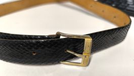 Gürtel Schlangenleder