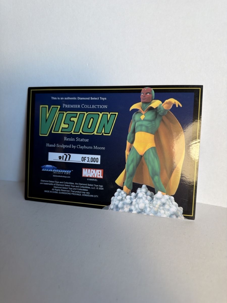 Marvel Statuette: The Vision 28 cm Diamond Select Marvel Comic Resin Statue – Usato da Emmenbrücke venduto da dza_dn5r 5