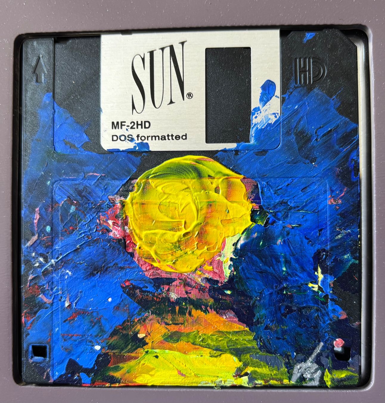Tableaux: TECNICA MISTA SU FLOPPY DISK – Neuf (Voir description) à PARADISO par pin_vlj8