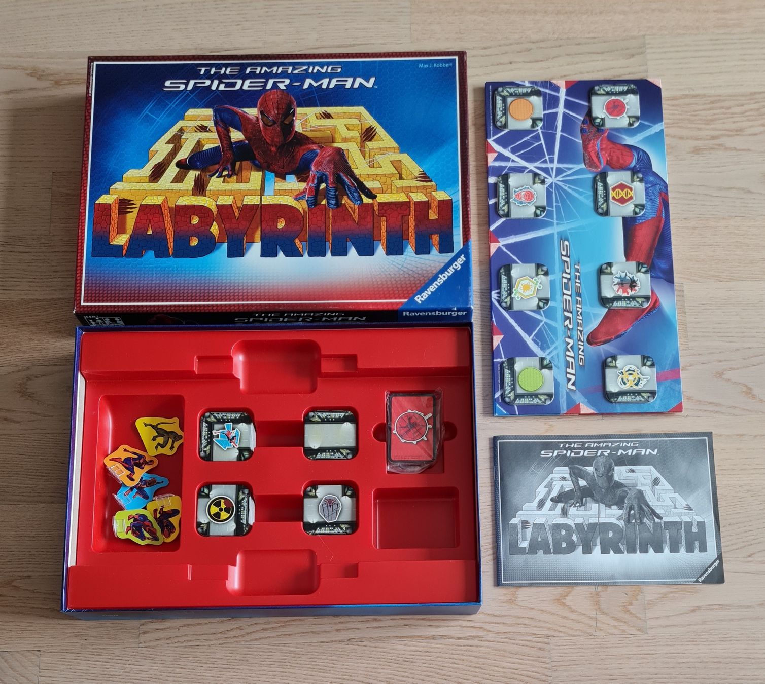 Giochi: THE AMAZING SPIDER MAN LABYRINTH BRETTSPIEL – Usato da Birsfelden venduto da Dealgoenner24 4