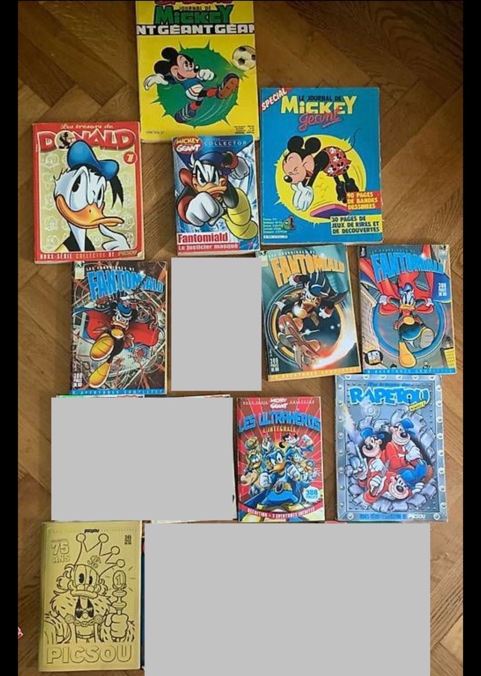 Fumetti: Fantomiald + Mickey/picsou hors série – Usato da Pully venduto da dandare