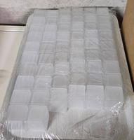 Set 20 Stk. Aperogläsli milchig 4,5x4,5x4,5cm